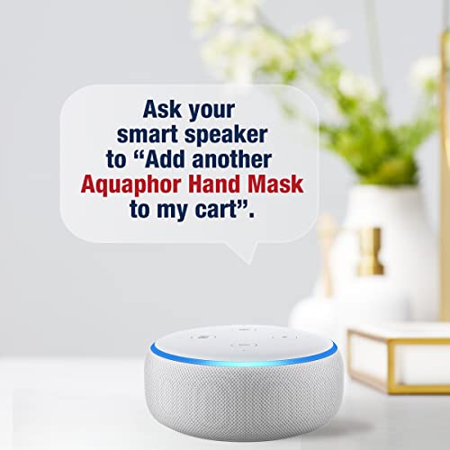 Aquaphor Repairing Hand Masks, Moisturizing Gloves for Dry Hands, Moisturizer for Dry Skin with Avocado Oil and Shea Butter, Pack of 6