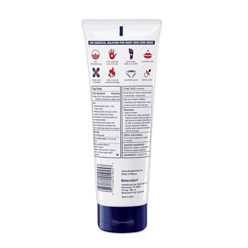 Aquaphor Healing Ointment Advanced Therapy Skin Protectant, Dry Skin Body Moisturizer, 7 Oz Tube