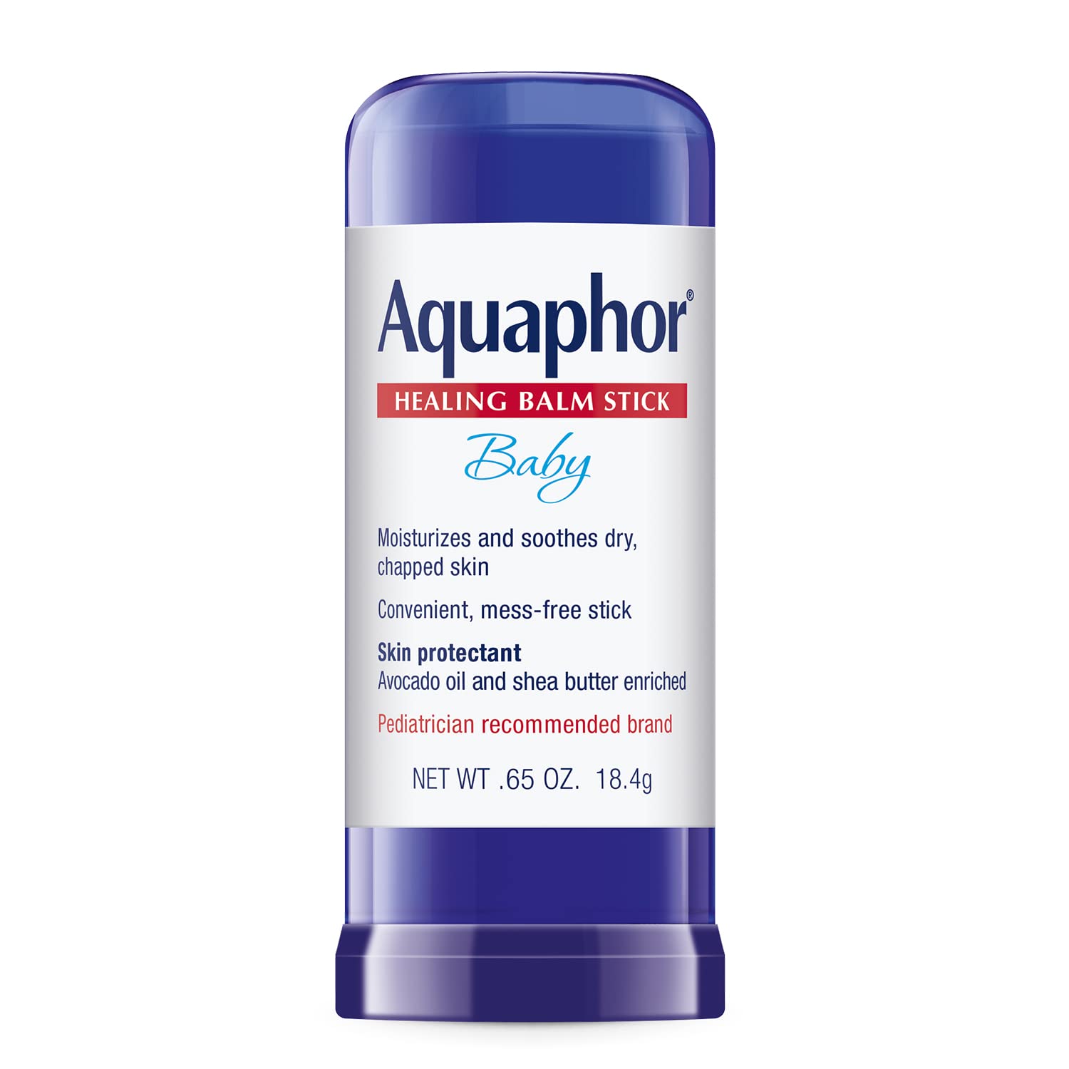 Aquaphor Baby Healing Balm Stick With Avocado Oil and Shea Butter, 0.65 Oz Stick