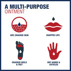 Aquaphor Advanced Therapy Healing Ointment, Hypoallergenic, Fragrance Free Body Moisturizer for Dry Skin and Minor Wound Care, Travel Size Skin Care Set, 1.75 Oz Tube, Pack of 3