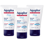Aquaphor Baby Healing Ointment, Advanced Therapy for Chapped Cheeks and Diaper Rash, 3 oz. Tube (Pack of 3)