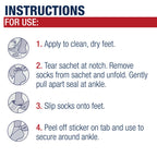 Aquaphor Repairing Foot Masks, Moisturizing Socks for Dry Feet, Hydrating Foot Care Treatment with Avocado Oil and Shea Butter, Pack of 6