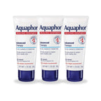 Aquaphor Advanced Therapy Healing Ointment, Hypoallergenic, Fragrance Free Body Moisturizer for Dry Skin and Minor Wound Care, Travel Size Skin Care Set, 1.75 Oz Tube, Pack of 3