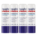 Aquaphor Lip Repair Stick with Jojoba Oil and Shea Butter, Moisturizing Lip Balms, Fragrance Free and Paraben Free, Immediately Relieves Dryness, 0.17 Oz Stick, Pack of 4